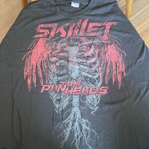 Vintage SKILLET Panheads fanclub t-shirt. Super rare. Size 2xl